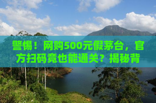 警惕！网购500元假茅台，官方扫码竟也能通关？揭秘背后的真相！
