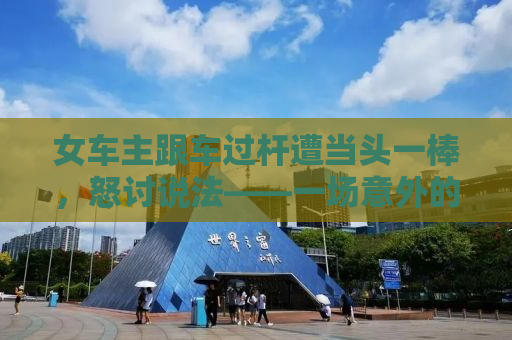 女车主跟车过杆遭当头一棒，怒讨说法——一场意外的启示