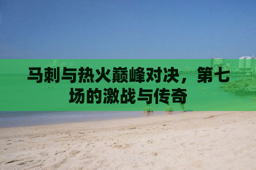 马刺与热火巅峰对决，第七场的激战与传奇