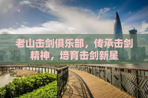 老山击剑俱乐部，传承击剑精神，培育击剑新星