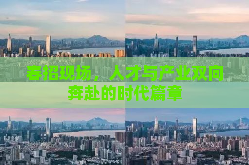 春招现场，人才与产业双向奔赴的时代篇章