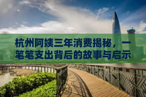 杭州阿姨三年消费揭秘，一笔笔支出背后的故事与启示