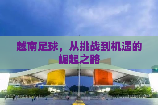 越南足球，从挑战到机遇的崛起之路