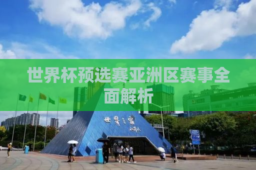 世界杯预选赛亚洲区赛事全面解析