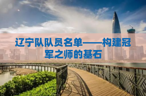 辽宁队队员名单——构建冠军之师的基石
