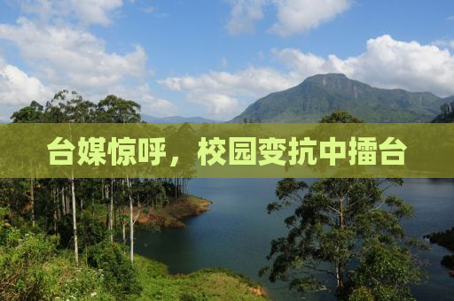 台媒惊呼，校园变抗中擂台
