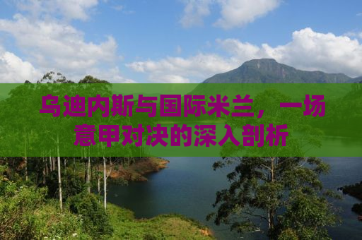 乌迪内斯与国际米兰，一场意甲对决的深入剖析