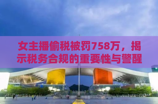 女主播偷税被罚758万，揭示税务合规的重要性与警醒公众人物的责任担当