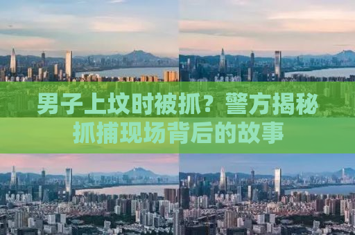 男子上坟时被抓？警方揭秘抓捕现场背后的故事