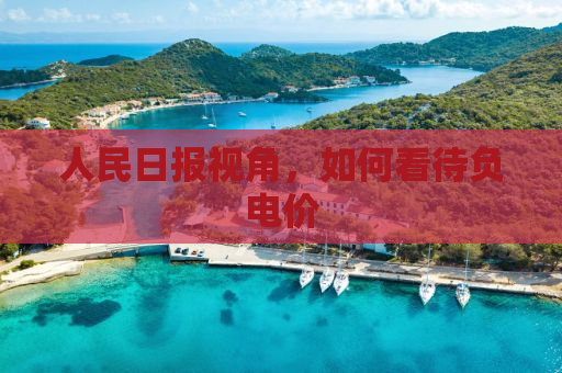 人民日报视角，如何看待负电价