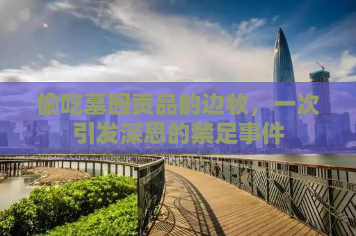 偷吃墓园贡品的边牧，一次引发深思的禁足事件