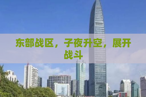 东部战区，子夜升空，展开战斗