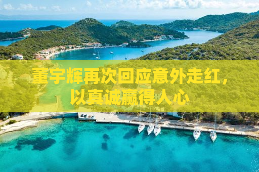 董宇辉再次回应意外走红，以真诚赢得人心