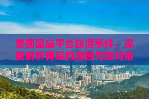 美团回应平台崩溃事件，深度解析背后的原因与应对策略