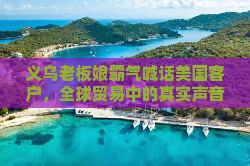 义乌老板娘霸气喊话美国客户，全球贸易中的真实声音