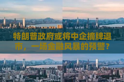 特朗普政府或将中企摘牌退市，一场金融风暴的预警？