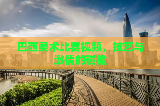 巴西柔术比赛视频，技艺与激情的碰撞