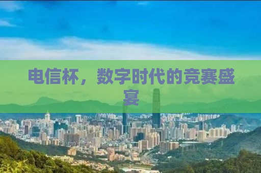 电信杯，数字时代的竞赛盛宴